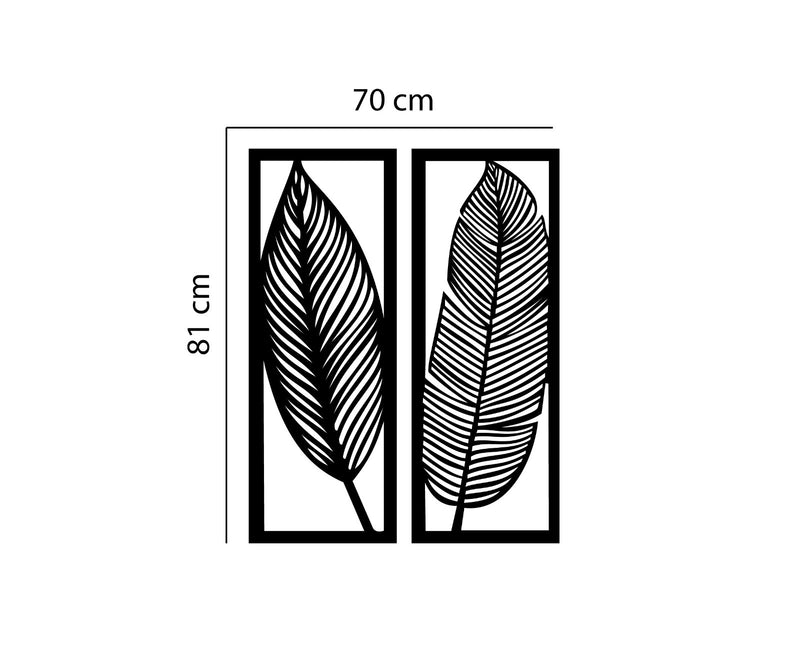 Double T Concept® Wandkunst Blatt 