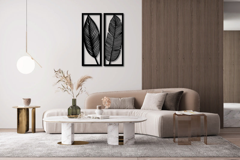 Double T Concept® Wall Art Leaf