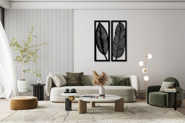 Double T Concept® Wall Art Leaf