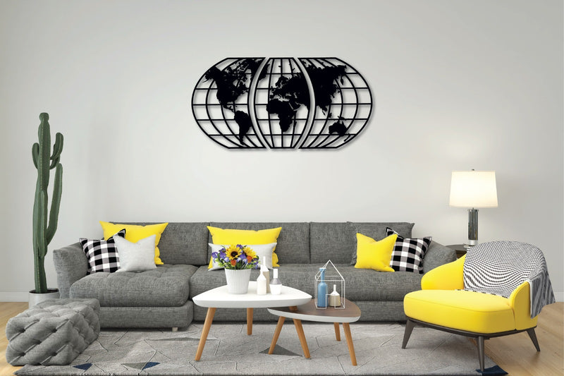 Double T Concept® Wall Art Wereld